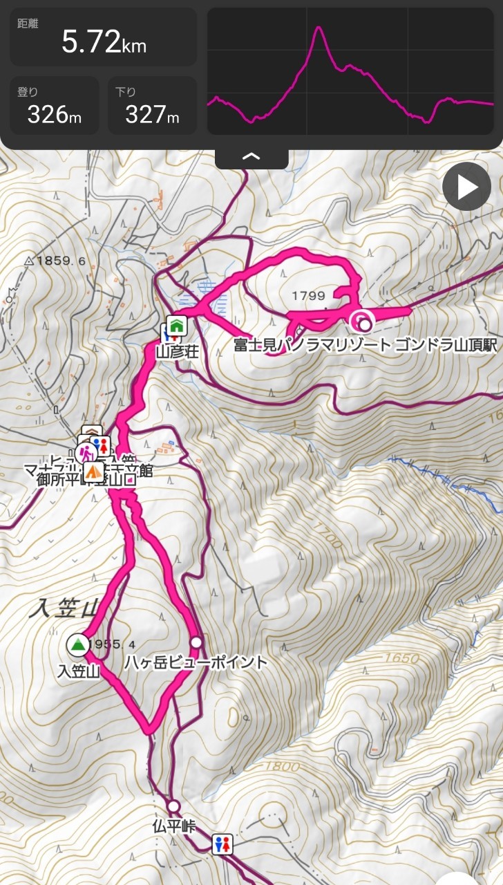入笠山