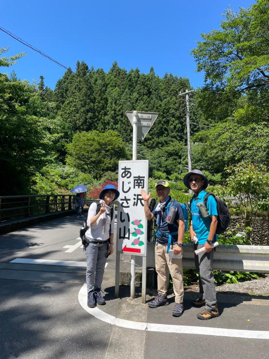 南沢アジサイ山